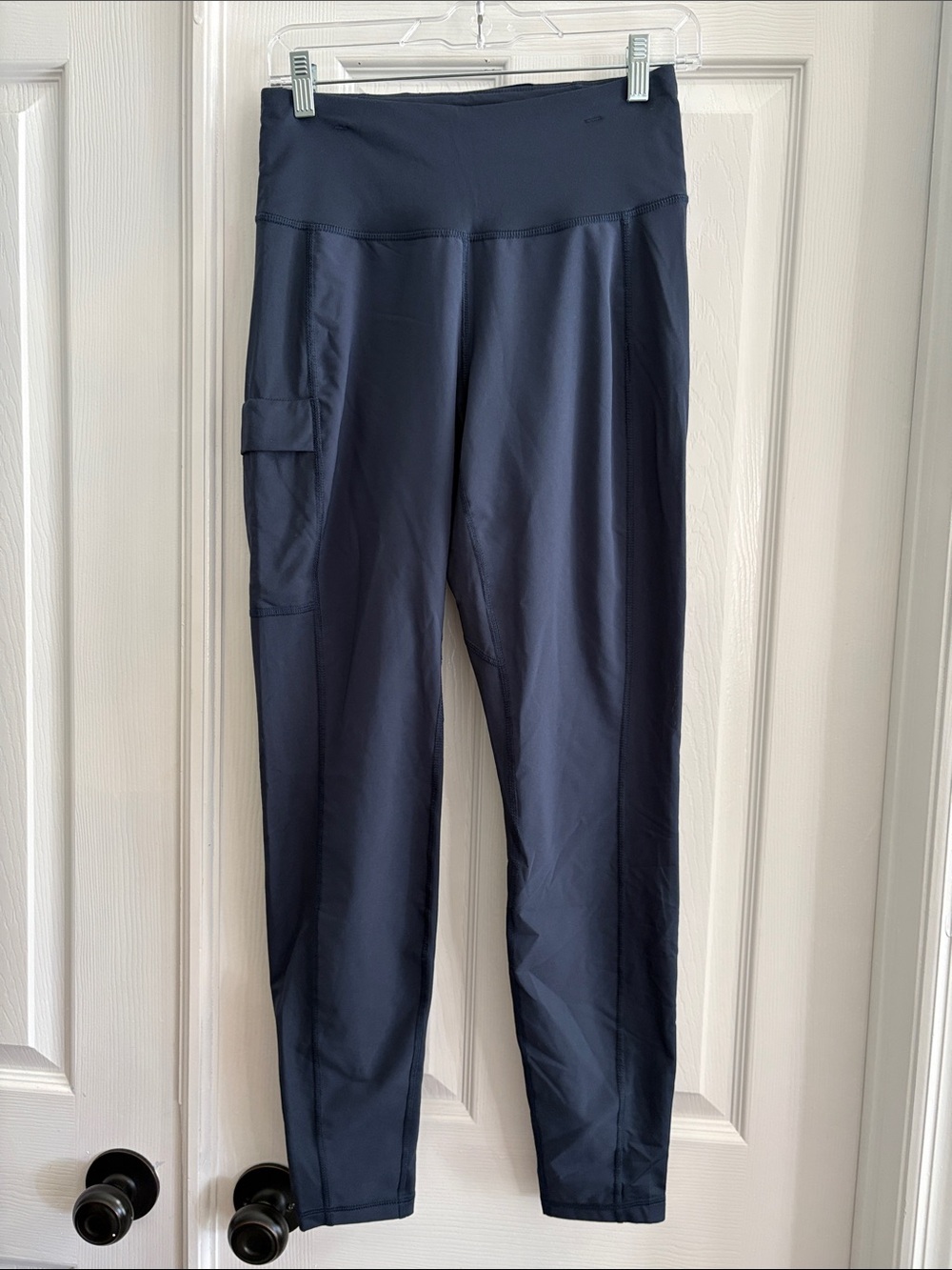 KUHL Navy Activewear Hiking outdoor Leggings with Pocket Women’s small